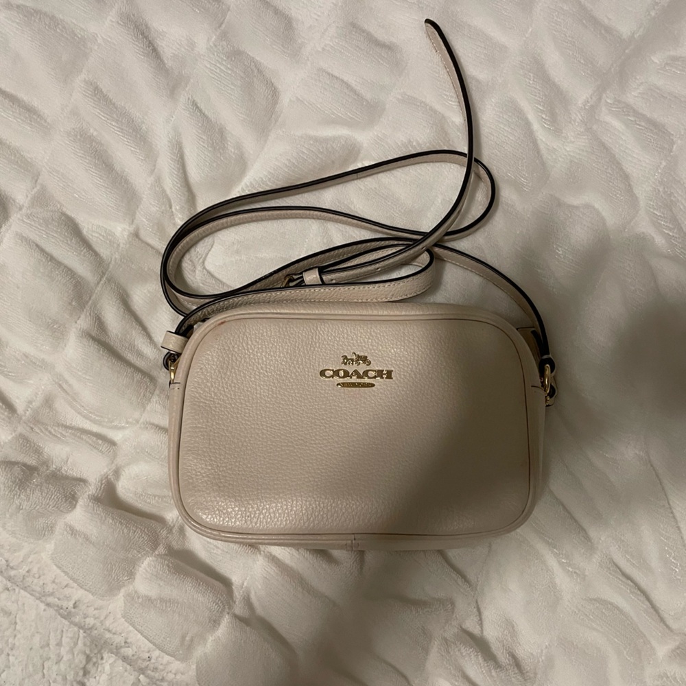Coach Ivory Crossbody Bag - Mini Jamie Coach Bag